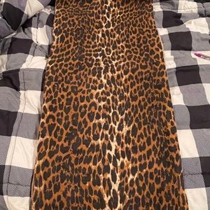 Henri Bendel Leopard Scarf